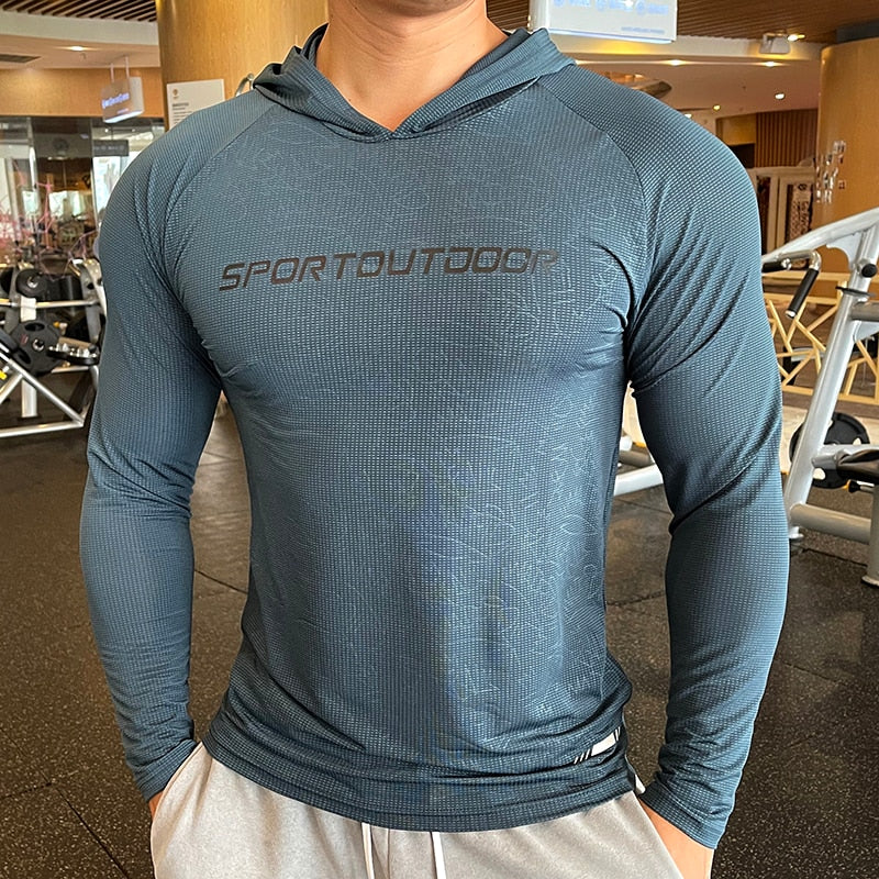 FlexCool SportFit Long Sleeve Hooded Tee