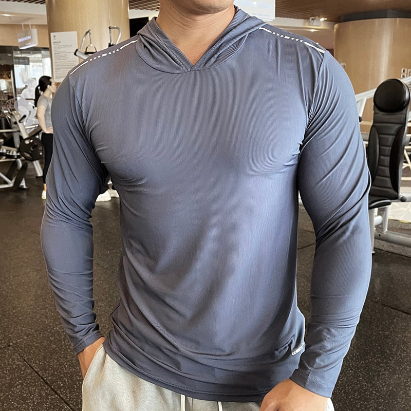 FlexCool SportFit Long Sleeve Hooded Tee