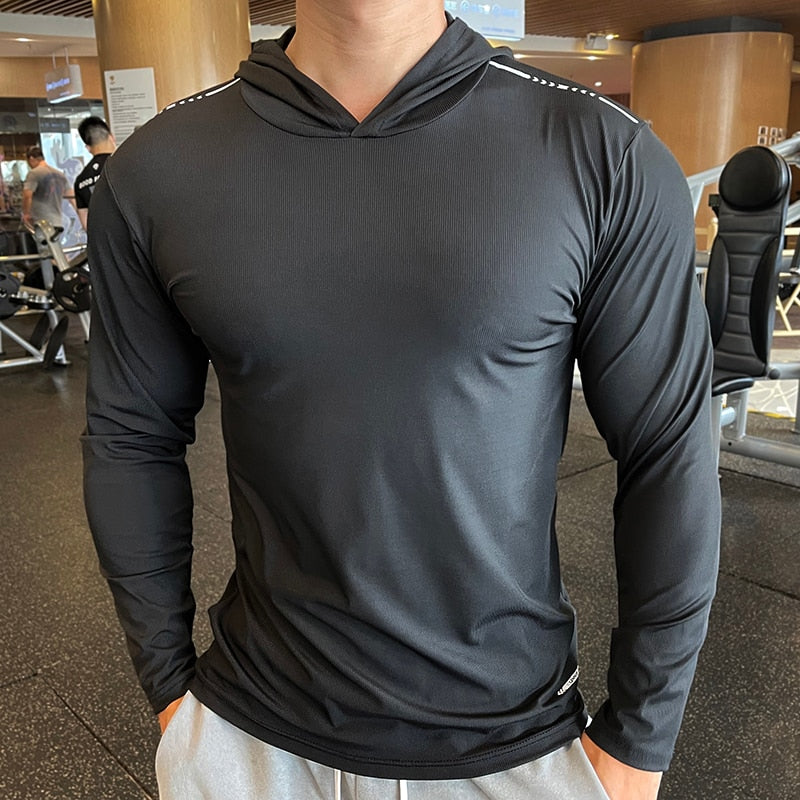 FlexCool SportFit Long Sleeve Hooded Tee